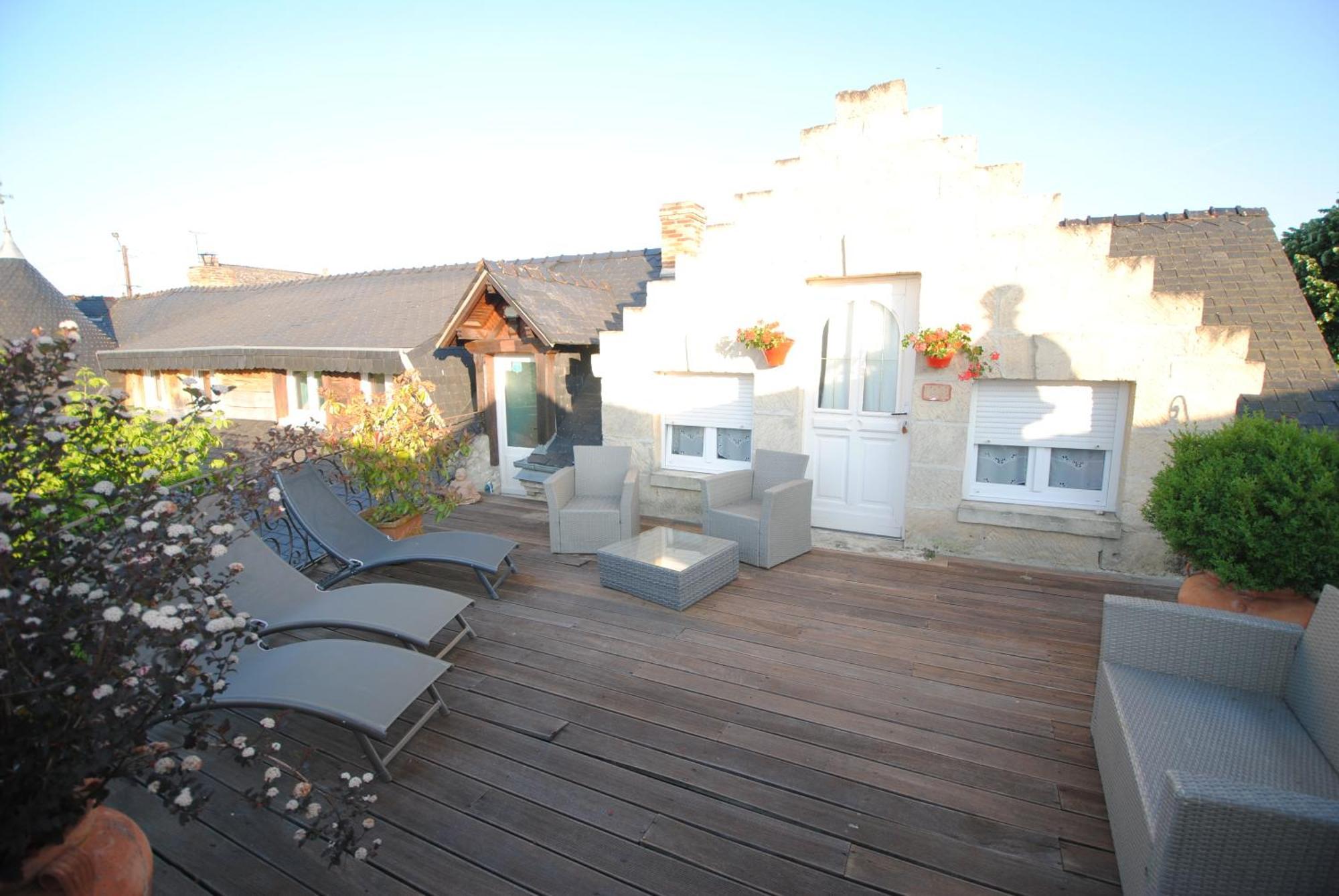Le Grand Logis - Guest House - Bed And Breakfast Marchais  Dış mekan fotoğraf