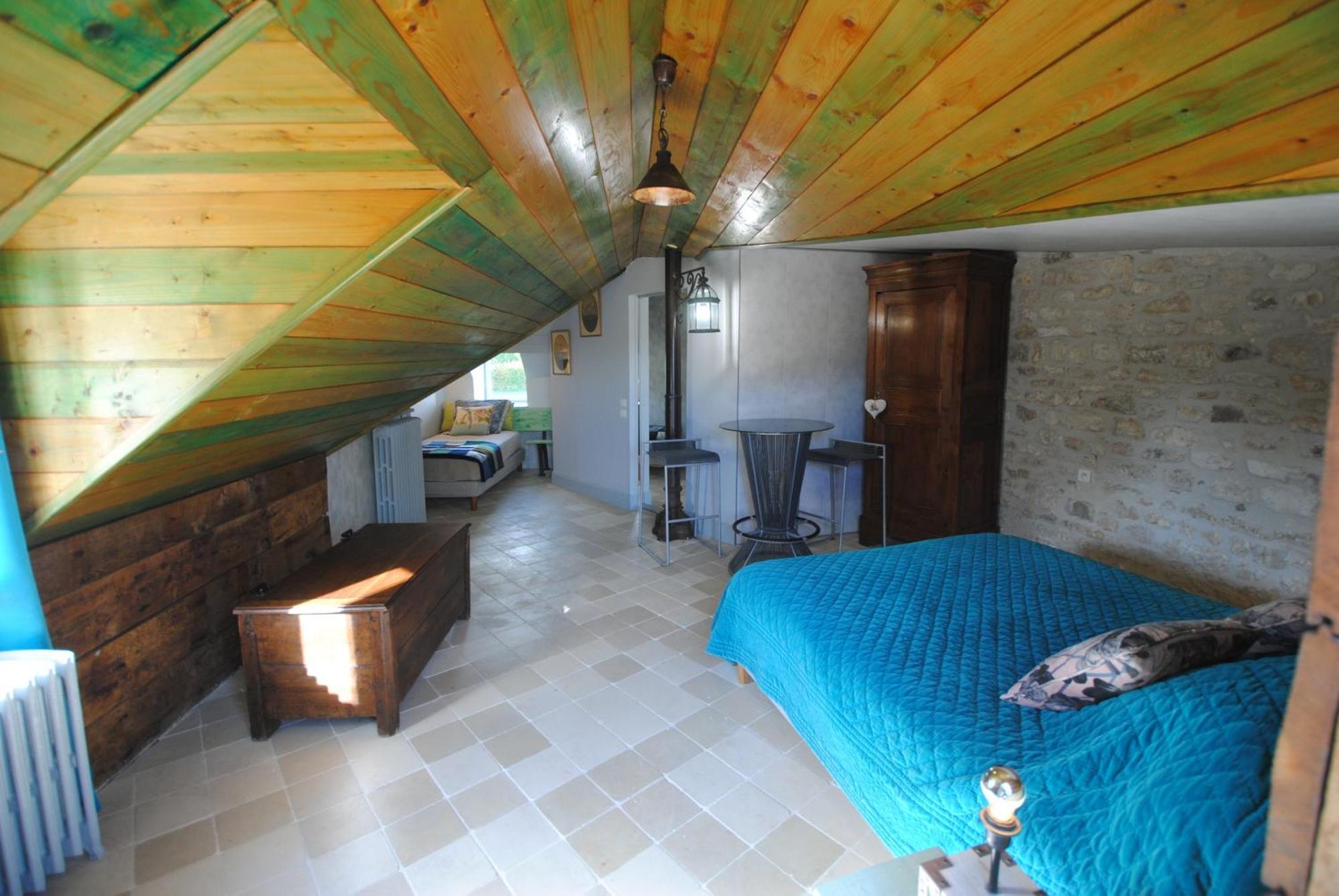 Le Grand Logis - Guest House - Bed And Breakfast Marchais  Oda fotoğraf